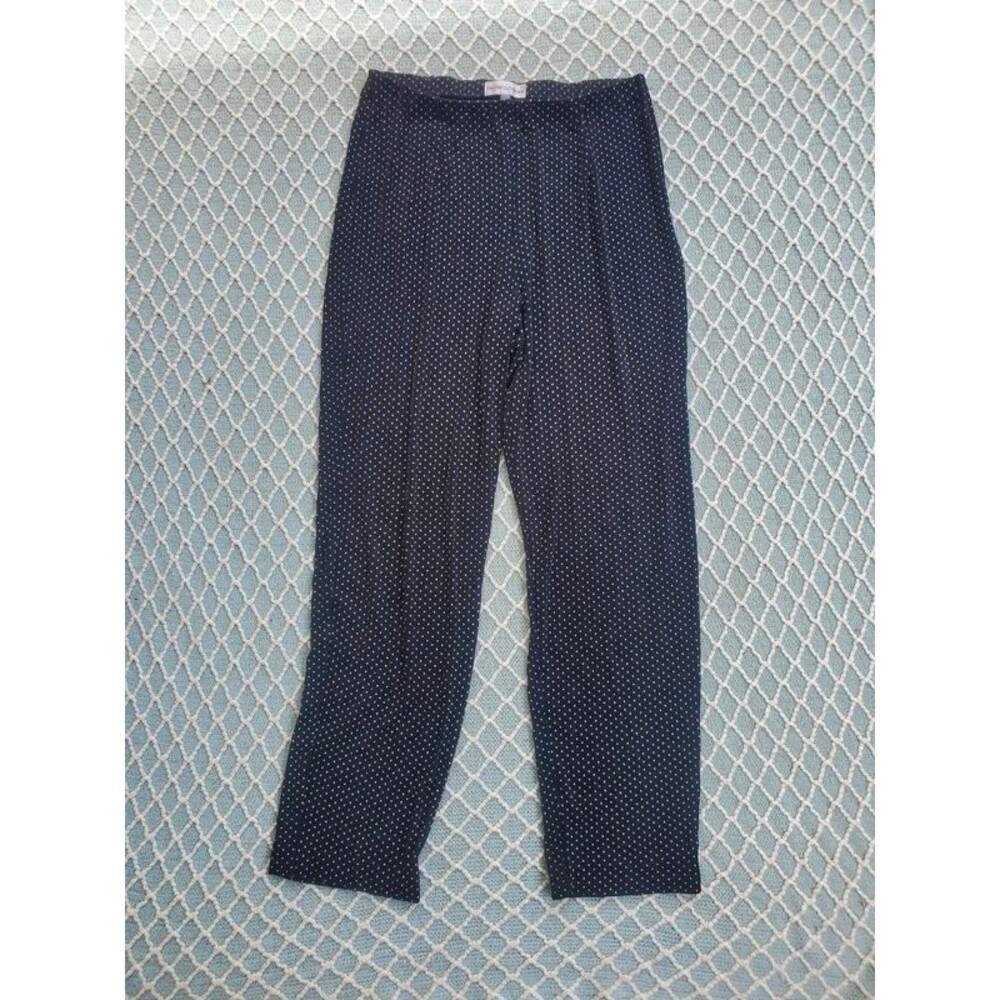 Vintage Draper's & Damon's Polka Dot Slinky Pants Size M
